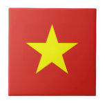 De Cerâmica Bandeira do Azulejo cerâmico do Vietname<br><div class="desc">Bandeira do Azulejo cerâmico do Vietname</div>