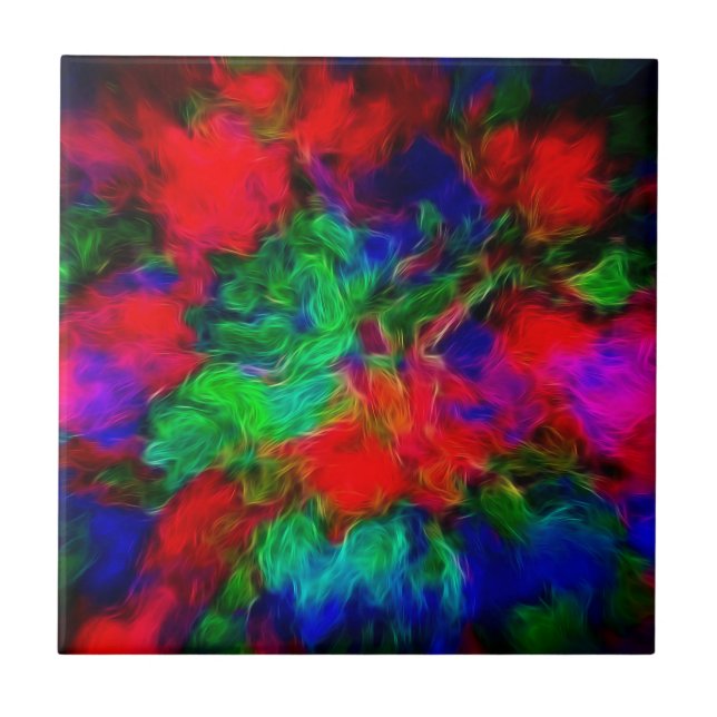 De Cerâmica Belas Cores, Azulejo cerâmico Colorido (Frente)