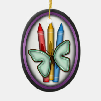 De Cerâmica Borboleta & pastéis - presente para o ornamento do