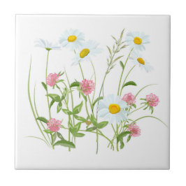 De Cerâmica Campo das flores | Azulejo cerâmico personalizado