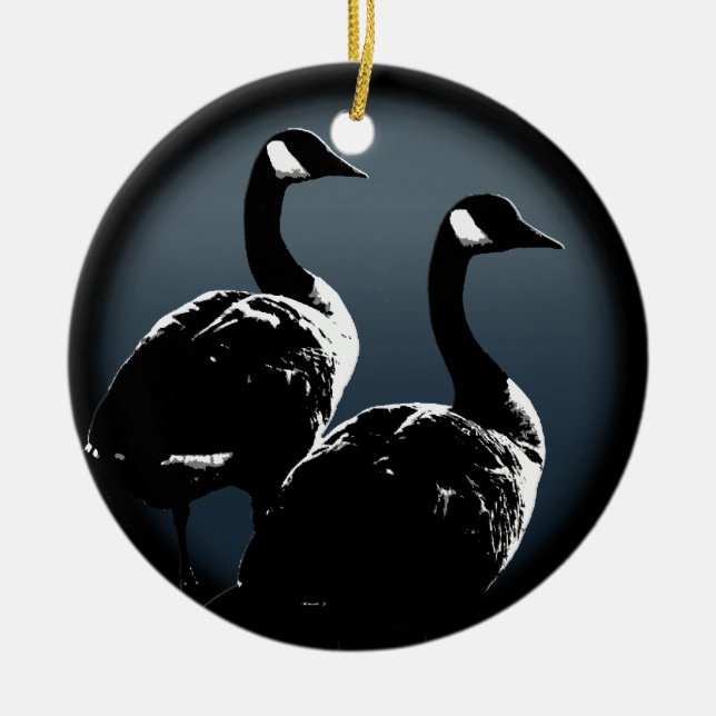 De Cerâmica Canadá Ornamento Personalizado Canadá Goose Souven (Frente)