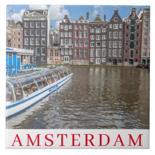 De Cerâmica Canal Amsterdã abriga azulejo cerâmico