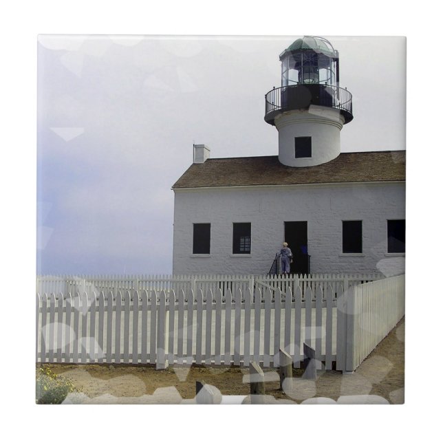 De Cerâmica Casa com azulejo do farol (Frente)