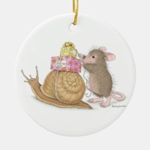 De Cerâmica Casa-Rato Designs® - ornamento