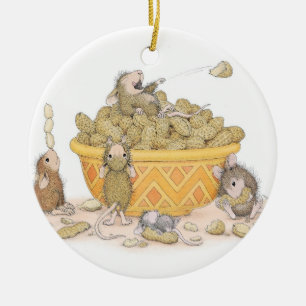 De Cerâmica Casa-Rato Designs® - ornamento