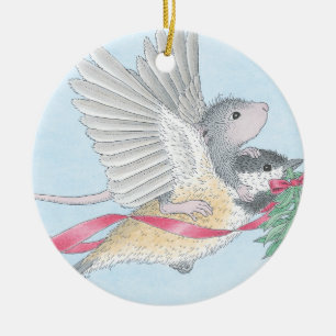 De Cerâmica Casa-Rato Designs® - ornamento