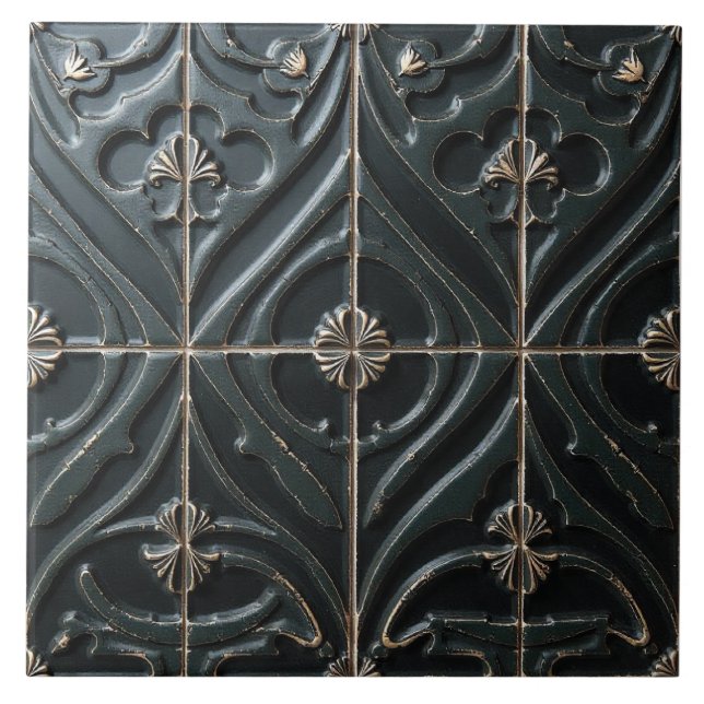 De Cerâmica Caso do Azulejo Negro (Frente)