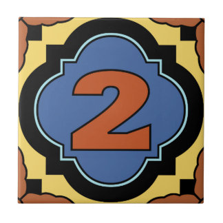 De Cerâmica Catalina Island Number Endereço Azulejo 2