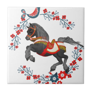 De Cerâmica Cavalo do País Azulejo cerâmico