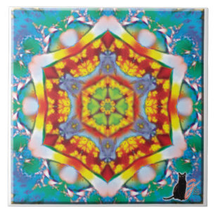 De Cerâmica Centris Kaleidoscope Azulejo