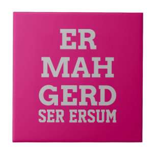 De Cerâmica Cinza Ermahgerd Azulejo
