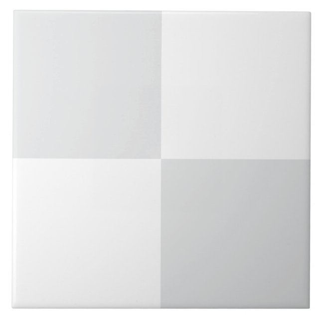 De Cerâmica Cinza leve monocromática Azulejo cerâmico branco c (Frente)