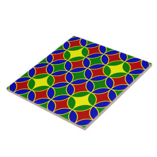 De Cerâmica Círculos Primários - AZULEJO 05-CERAMIC