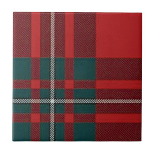 De Cerâmica Clã Gregor Trivit/Tartan do azulejo somente
