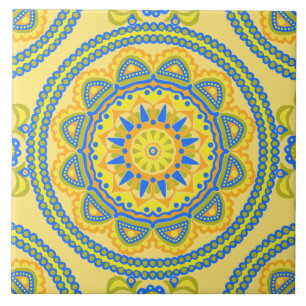 De Cerâmica Colorido Azulejo cerâmico marroquino Boho