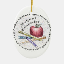 Conselheiro Escolar Ornamento Oval