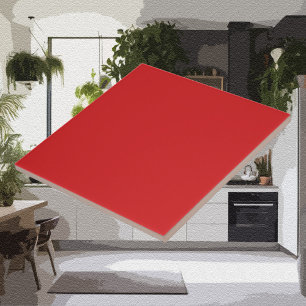 De Cerâmica Cores Modernos - Azulejo Vermelho Quente Cerâmico