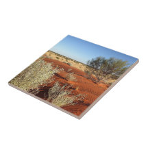 Crie seu próprio azulejo quadrado - Deserto austra