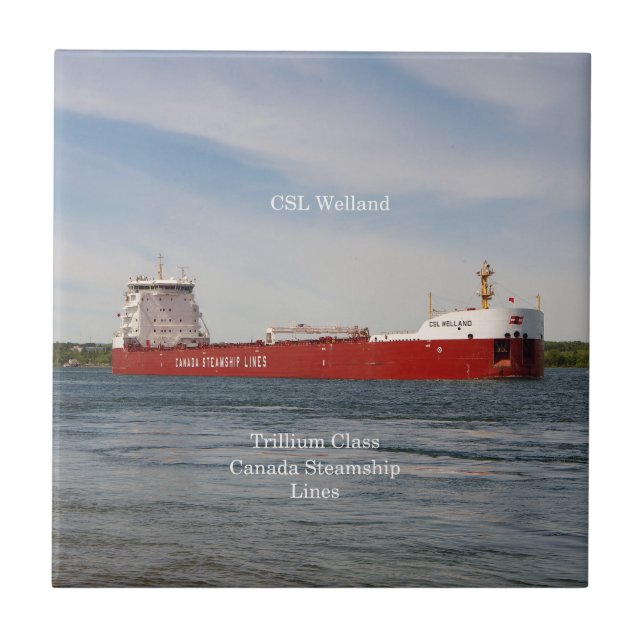 De Cerâmica CSL Welland azulejo (Frente)