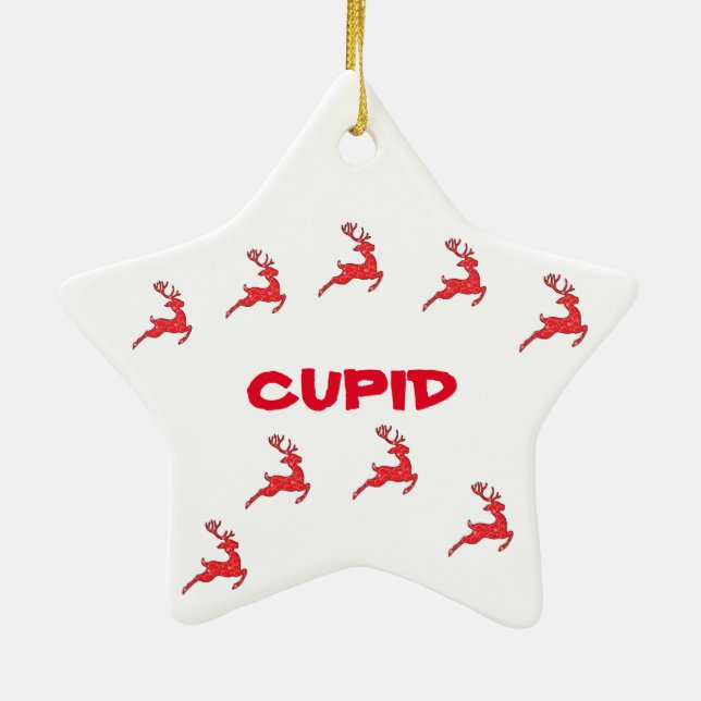 DE CERÂMICA CUPID - ORNAMENTO (OS REINDERES) (Verso)