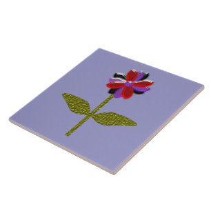 De Cerâmica Daisy Shining Plastic Azulejo