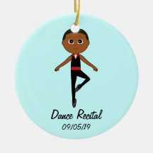 Dançarino do menino: Ornamento comemorativo do