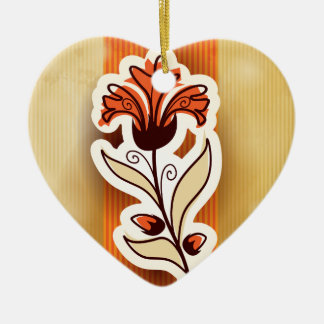 De Cerâmica Decoração moderna com flor, ornamento