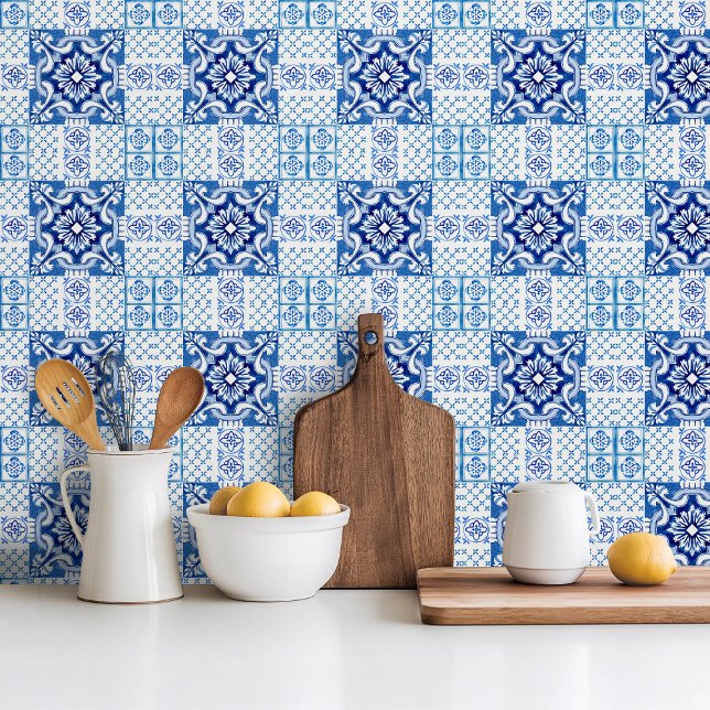 De Cerâmica Design azulejo italiano mediterrânico sem costura (Criador carregado)