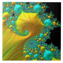 De Cerâmica Design dourado do azulejo do cone