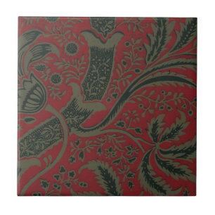 De Cerâmica Design William Morris Wallpaper no Azulejo