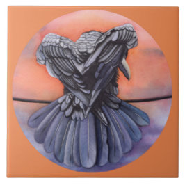 De Cerâmica Diablo O Azulejo Cerâmico Raven em 2 tamanhos