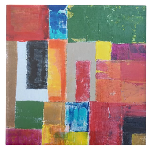 De Cerâmica Distrito 24 6 x 6 Azulejo cerâmico (Frente)