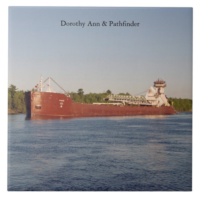 De Cerâmica Dorothy Ann & Pathfinder azulejo (Frente)
