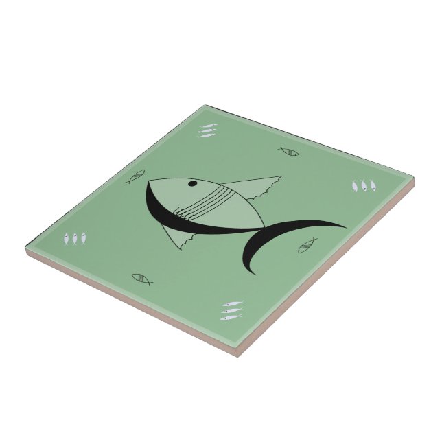 De Cerâmica Dos PEIXES FABULOSOS dos anos 50 do azulejo (Lateral)