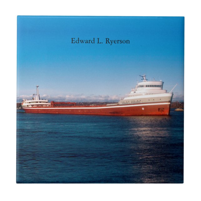 De Cerâmica Edward L. Ryerson azulejo (Frente)