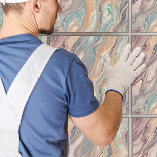De Cerâmica Elegance Marble Swirl Azulejo cerâmico