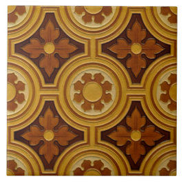 De Cerâmica Estilo Gótico Vitoriano - Azulejo Majolica Repro