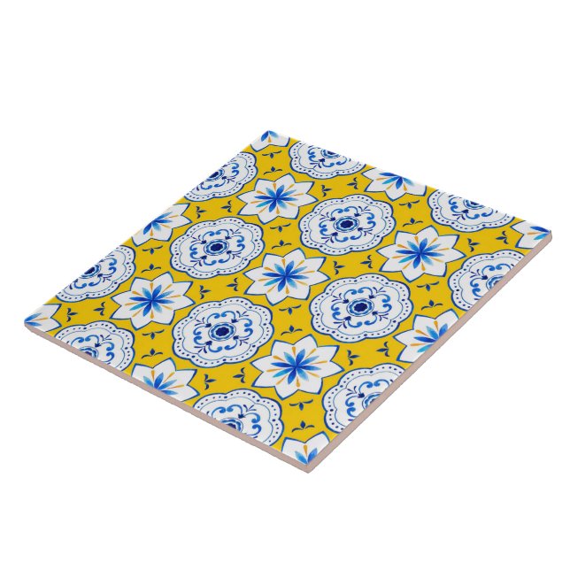 De Cerâmica Estilo Italiano - Azulejo Cerâmico Padrão. (Lateral)