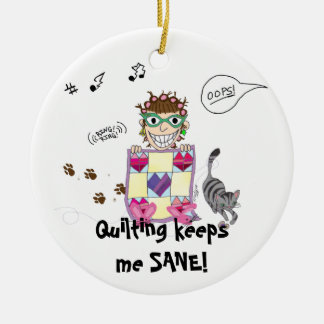 De Cerâmica Estofar mantem-me SÃO! Ornamento