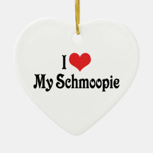 De Cerâmica Eu Amo Meu Ornamento Schmoopie