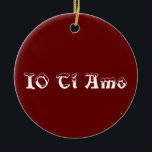 DE CERÂMICA "EU TE AMO" EM ORNAMENTO ITALIANO<br><div class="desc">"EU TE AMO" EM "ORNAMENTO ITALIANO</div>
