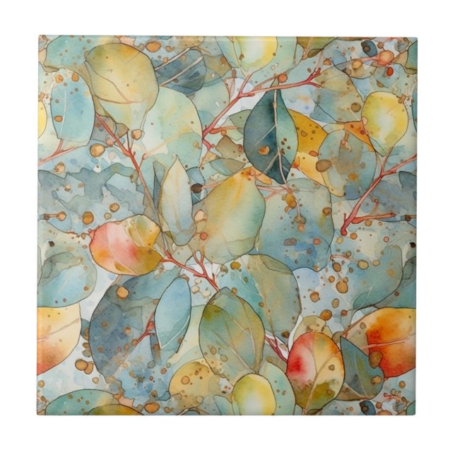 De Cerâmica Eucalyptus deixa Azulejo (Frente)