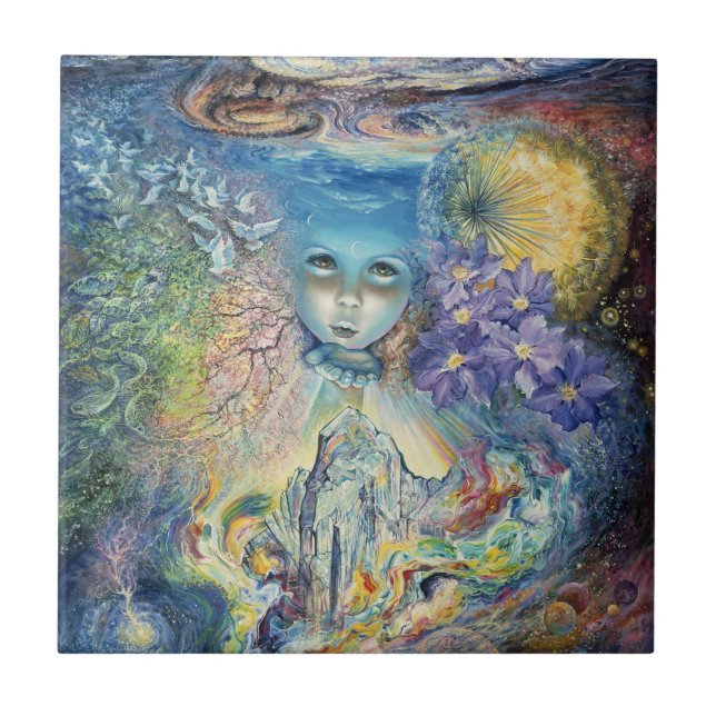 De Cerâmica Filho do Azulejo cerâmico 6x6 (Frente)