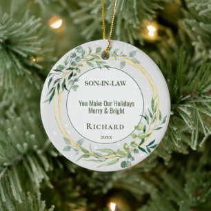 De Cerâmica Filho Sensível Personalizado Em Ornamento Cerâmico