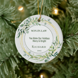 De Cerâmica Filho Sensível Personalizado Em Ornamento Cerâmico