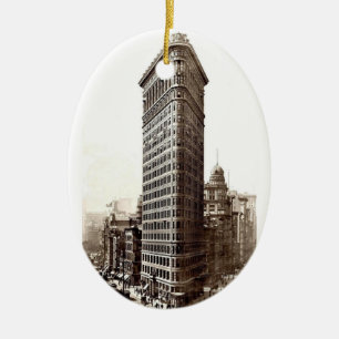 De Cerâmica Flatiron que constrói o ornamento 1910