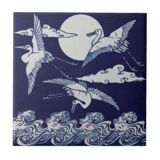 De Cerâmica Flying Crane Azulejo - Christopher Dresser