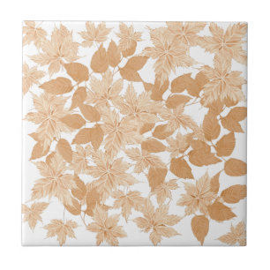 De Cerâmica Folhas do outono Azulejo cerâmico