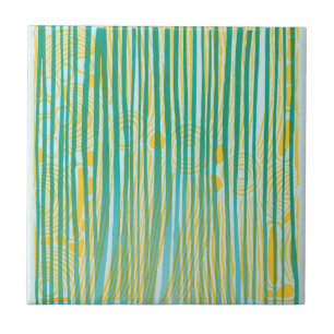 De Cerâmica Forma Aborígene Um Azulejo Cerâmico