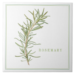 De Cerâmica FRESH ROSEMARY 6x6 Azulejo cerâmico (+texto)
